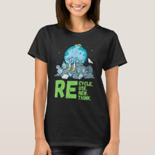 Erneute Neuausrichtung von Krisen - Umwelt gerecyc T-Shirt