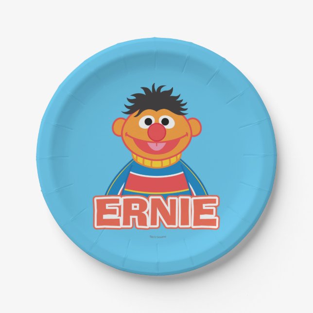 Ernie Classic Style Pappteller (Vorderseite)