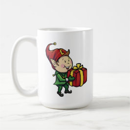 Ernie die Elf-WeihnachtsTasse Kaffeetasse