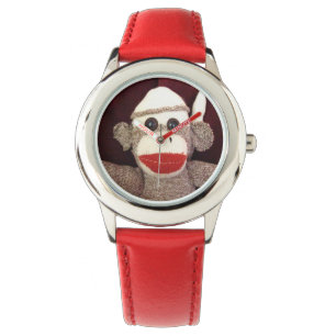 Ernie la montre-bracelet de singe de chaussette