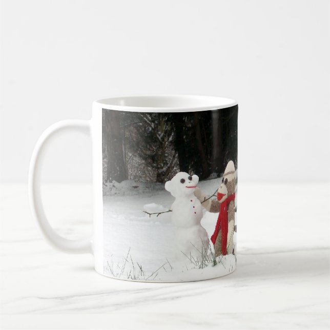 Ernie la tasse d'amusement de neige d'hiver de (Gauche)
