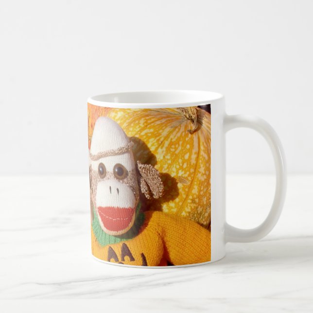 Ernie la tasse de citrouille de Halloween de singe (Droite)
