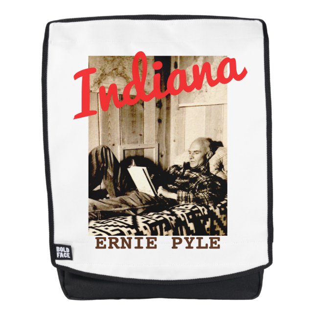 ERNIE PYLE RUCKSACK INDIANA (Vorderseite)