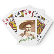 ERNIE PYLE SPIELKARTENHAT