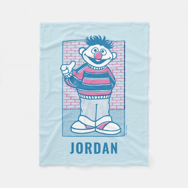 Ernie | U Mad, Bert? Fleecedecke (Vorderseite)