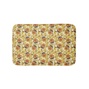 Ernie und Rubber Duckie Pattern Badematte