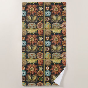 Ernst Haeckel Maritime Meeresleben Kunst Collage Strandtuch
