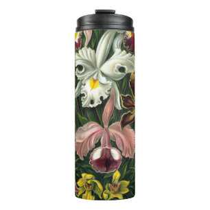 Ernst Haeckel Orchideen, Vintage Regenwald Blumen Thermosbecher