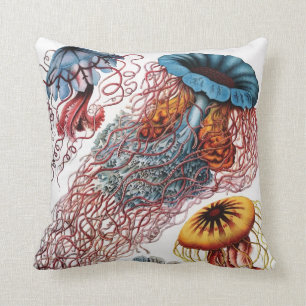 Ernst Haeckel-Quallen Kissen