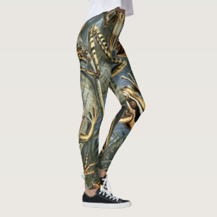 Ernst Haeckel-Vielzahl der exotischen Frösche: Leggings