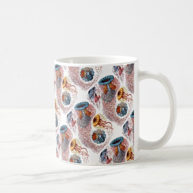 Ernst Haeckels Disco Medusae Kaffeetasse (Rechts)