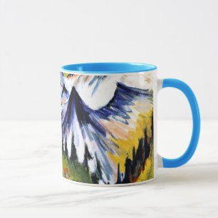 Ernst Kirchner - Berggipfel Tasse