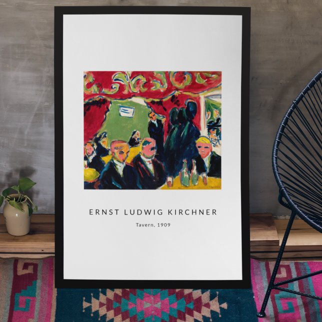 Ernst L. Kirchner - Vintage Moderne Kunst Poster (Von Creator hochgeladen)