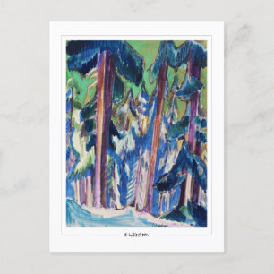 Ernst Ludwig Kirchner #426-2 - Fine Art Postcard Postkarte