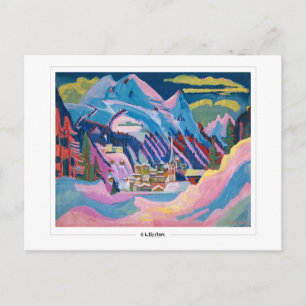 Ernst Ludwig Kirchner #464 - Fine Art Postcard Postkarte