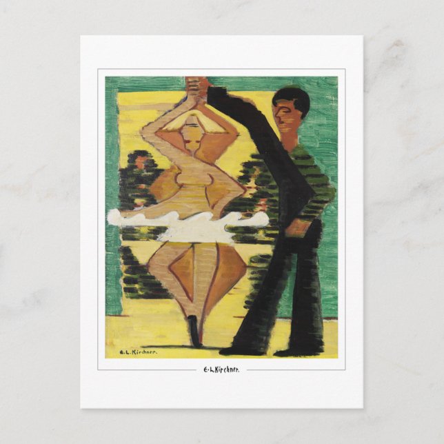 Ernst Ludwig Kirchner #48 - Fine Art Postcard Postkarte (Vorderseite)