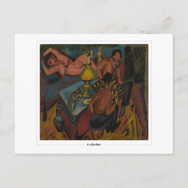 Ernst Ludwig Kirchner #589 - Carte postale Art (Devant)