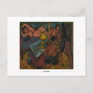 Ernst Ludwig Kirchner #589 - Fine Art Postcard Postkarte