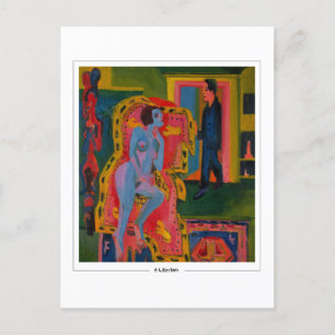 Ernst Ludwig Kirchner #8-2 - Kunsthandwerkskarte Postkarte