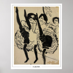 Ernst Ludwig Kirchner Zedign Art Poster #261-2