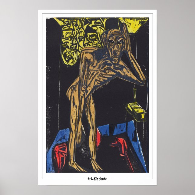 Ernst Ludwig Kirchner Zedign Art Poster #361 (Vorne)