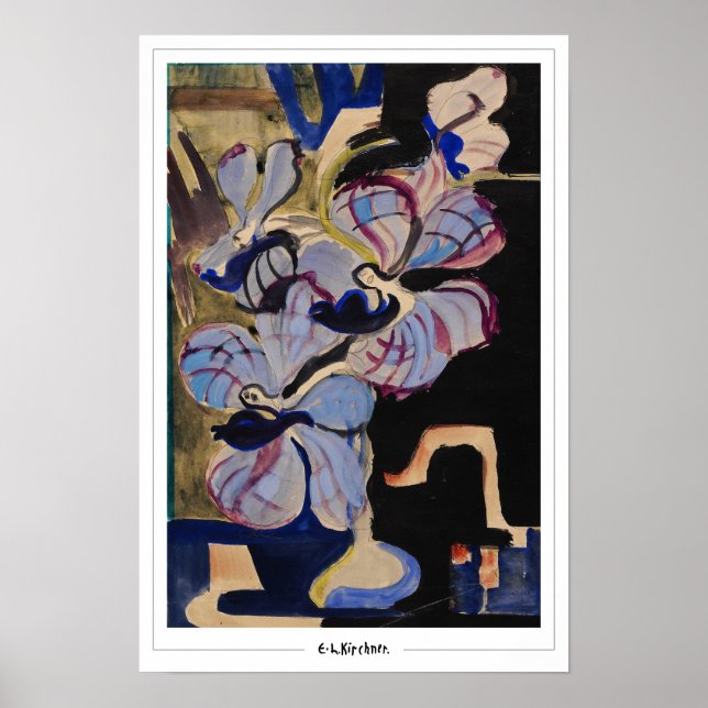 Ernst Ludwig Kirchner Zedign Art Poster #499-2 (Vorne)