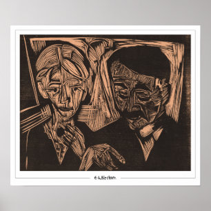 Ernst Ludwig Kirchner Zedign Kunstposter #166 Poster