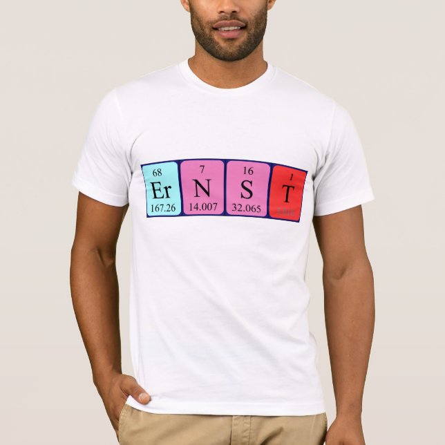 Ernst Periodenname Shirt (Vorderseite)