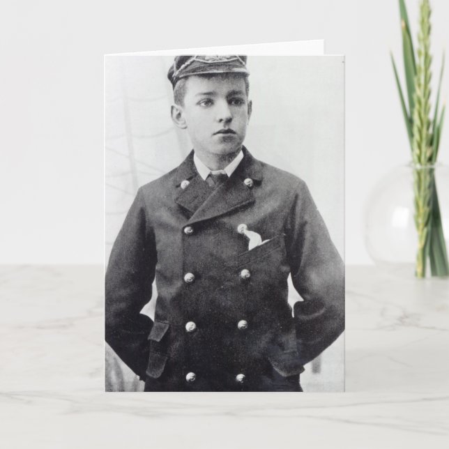 Ernst Shackleton Karte (Vorderseite)