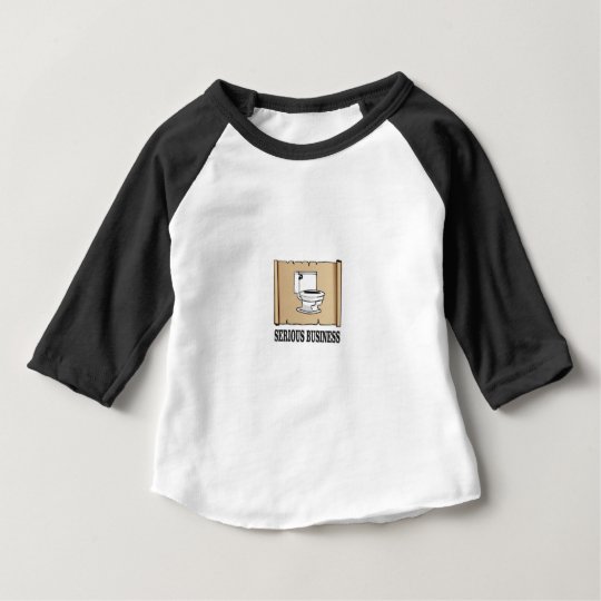 ernster Geschäftsspaß Baby T-shirt