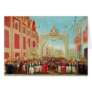Ernster und friedlicher Eintritt der Armee