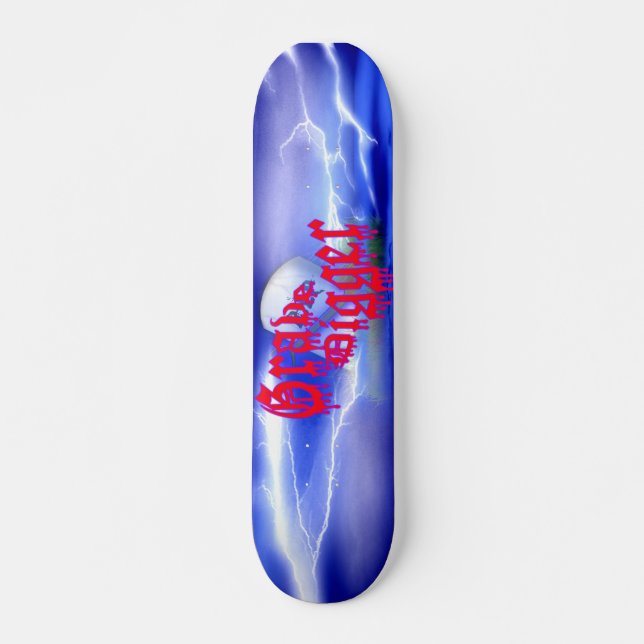 Ernstes kundenspezifisches BaggerSkateboard Skateboard (Vorne)