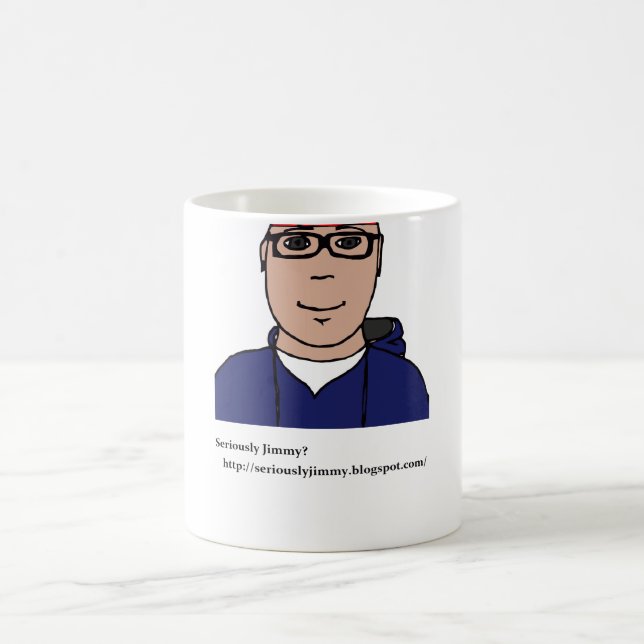 Ernsthaft Jimmy-Tasse Kaffeetasse (Mittel)