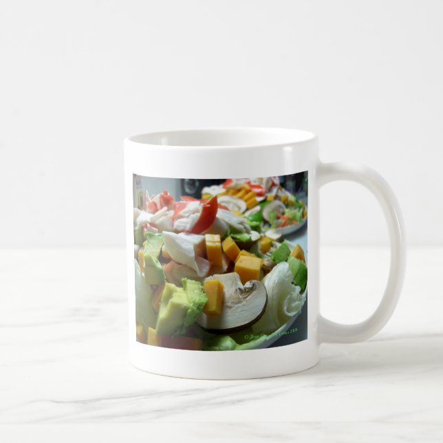 Ernsthafter Salat Kaffeetasse (Rechts)