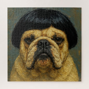 Ernsthaftes Hunde-Ölgemälde (#1)