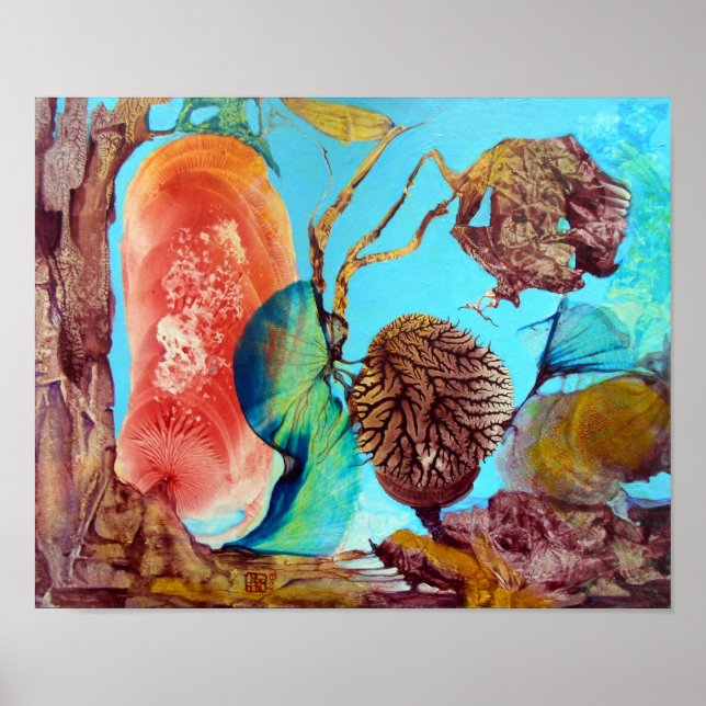 ERNSTHAFTES SPIEL IM INNEREM ERDTEIL POSTER (Vorne)