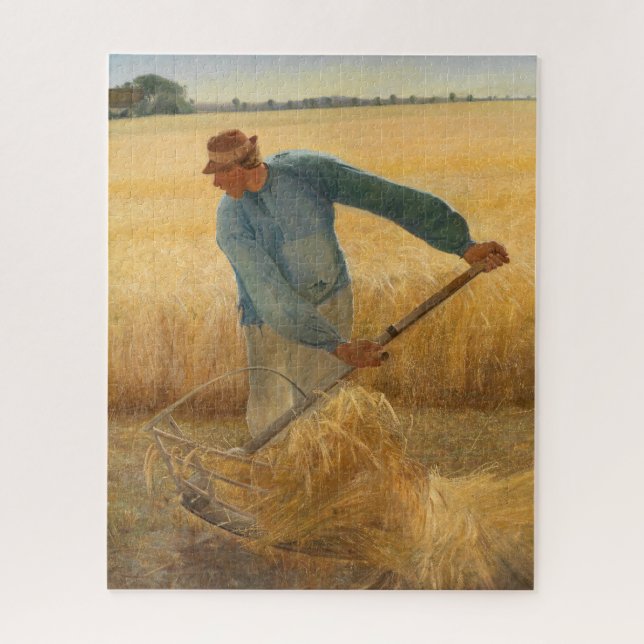 Ernte 1885 von Laurits Andersen Ring (Vertikal)