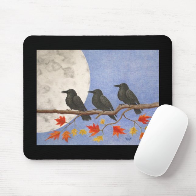 Ernte Crows Mousepad (Mit Mouse)