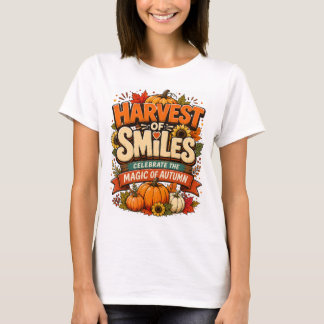 Ernte der Lächeln Shirt | Herbst Kürbis T-Shirt