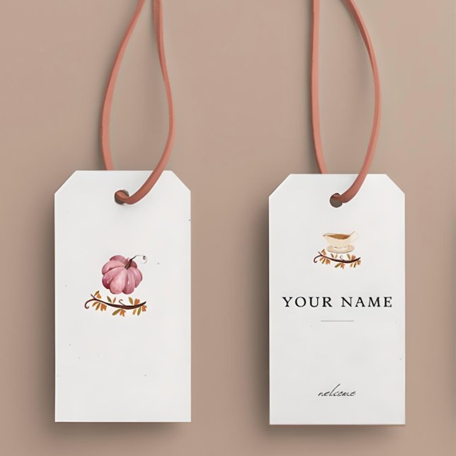 Ernte des Herzens: Personalisierte Namenskarte Ges Geschenkanhänger (Von Creator hochgeladen)