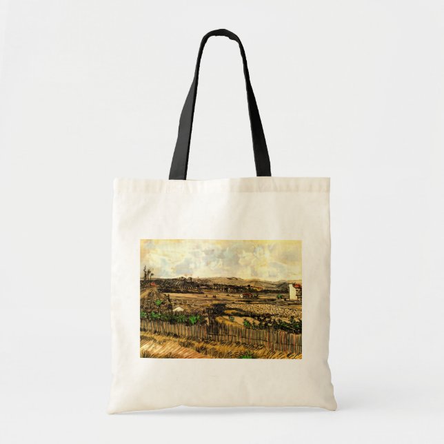 Ernte in der Provence Montmajour von Vincent van G Tragetasche (Vorne)