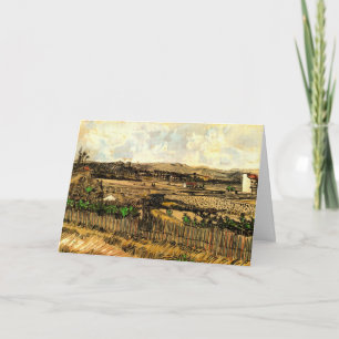 Ernte in Provence Montmajour von Vincent van Gogh Karte
