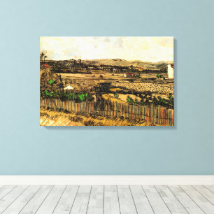 Ernte in Provence Montmajour von Vincent van Gogh Leinwanddruck