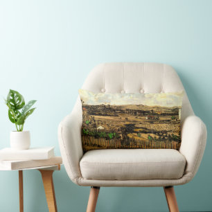 Ernte in Provence Montmajour von Vincent van Gogh Lendenkissen