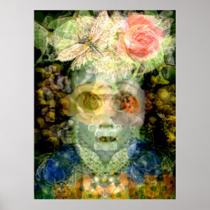 Ernte- Kind des Mais 1 Poster