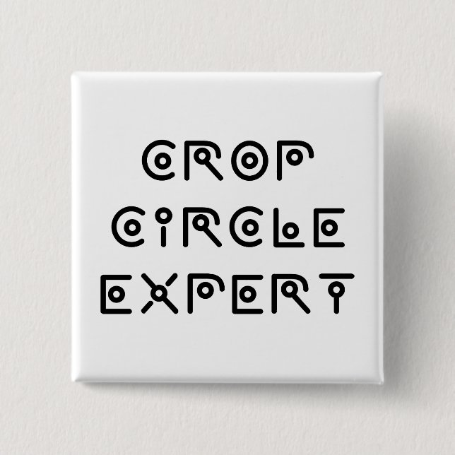 Ernte-Kreis-Experte Button (Vorderseite)