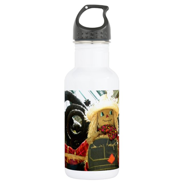 Ernte-Mann Edelstahlflasche (Vorderseite)