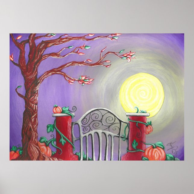 Ernte Moon Poster (Vorne)