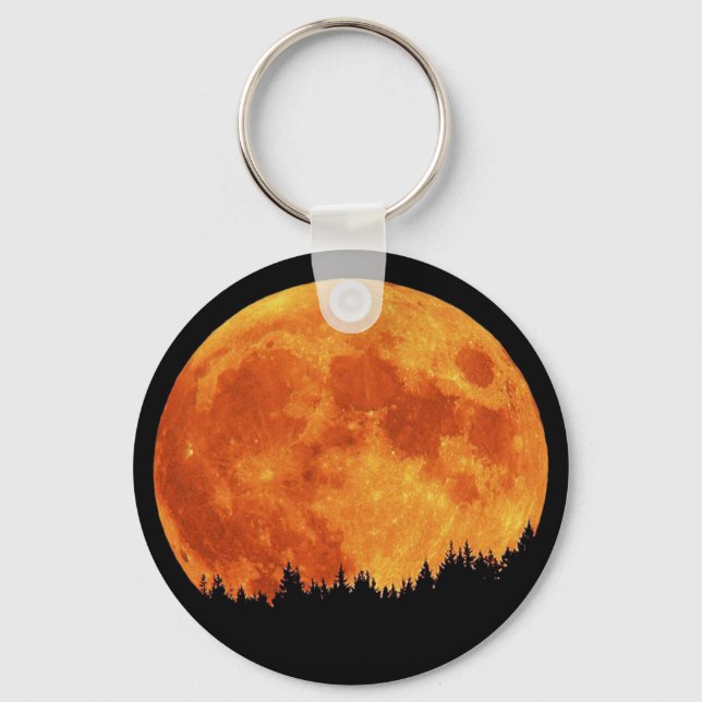 Ernte-Moon Schlüsselanhänger (Vorderseite)