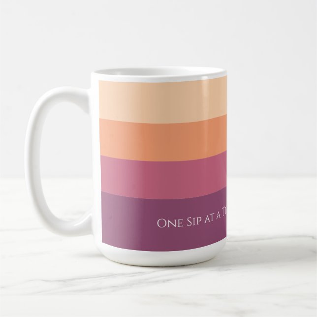 Ernte Palette-Motivierend-Tasse Kaffeetasse (Links)